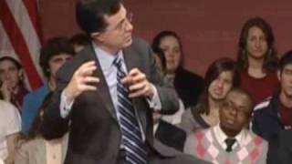 Stephen Colbert Interview at Harvard 2 of 7 [upl. by Afirahs527]