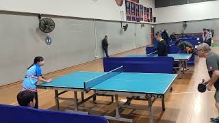 2024 sndtta closed Mona Xu vs Peter Lin div 2 set 2 [upl. by Naihtniroc274]