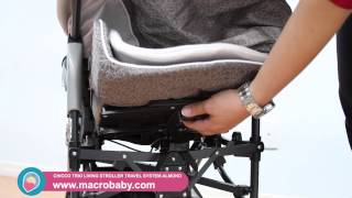 MacroBaby  Chicco Trio Living Stroller Travel System [upl. by Latta]