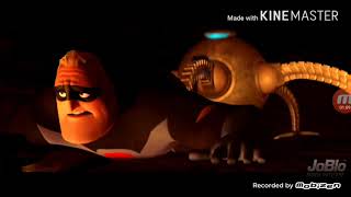 The Incredibles Sound Design MrIncredible Vs Omnidroid WVoices amp Music [upl. by Adda930]