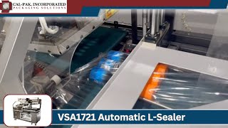 VSA1721 Automatic LSealers  Sealing Multipacks [upl. by Eniluap523]