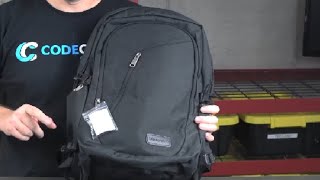 WENIG Anti Theft Travel Laptop Backpack with USB Charging Port Lock Review [upl. by Innus]