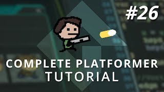 GameMaker Studio 2 Complete Platformer Tutorial Part 26 Gun Kickback [upl. by Luapnoj]