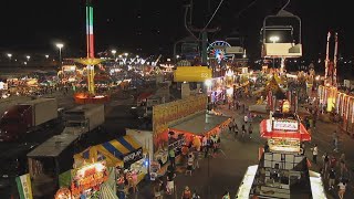 Meadowlands Fair 2012 Sky Ride Wheel and more [upl. by Hseyaj]