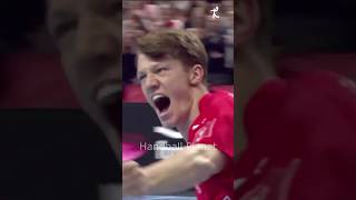 Debut and First Goal for Denmark handball håndbold Emil Jakobsen [upl. by Eentihw]