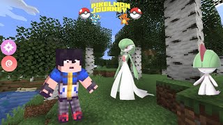 UMA GARDEVOIR  Evoluimos um Ralts para Gardevoir Pixelmon Journey  8 [upl. by Chaffinch]