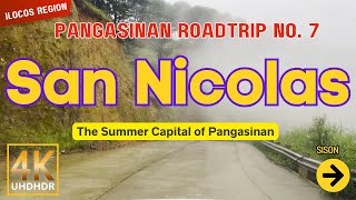 SAN NICOLAS Pangasinan Road Trip No 7  The Summer Capital of Pangasinan  Malico Villa Verde Trail [upl. by Ibob]