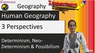 Determinism Ratzel NeoDeterminism and Possibilism Blache  3 Perspectives in Human Geography [upl. by Ykcim320]