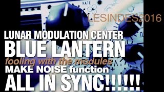 ALL IN SYNC  BLUE LANTERN LUNAR MODULATION CENTER [upl. by Niwri]