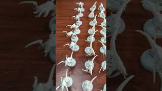 Getting Ready To Paint A Lot Of Tyranid Hormagaunts  warhammer40k tyranids tyranid [upl. by Lange]