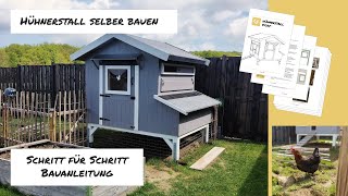 Hühnerstall selber bauen  Anleitung zum Nachbauen [upl. by Ellah]