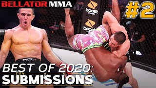 Best of 2020 Top Submissions 2  Bellator MMA [upl. by Amorita]