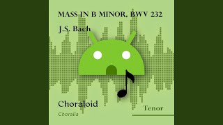 Mass in B minor BWV 232 5  Et in terra pax Voice with metronome [upl. by Acissaj922]