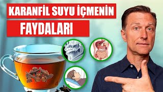 Gece Karanfil Suyu İçmenin Faydaları  Dr Berg Türkçe [upl. by Ahsimin]