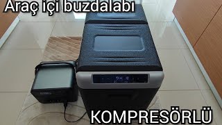 DEMMON 50 L KOMPRESÖRLÜ ARAÇ İÇİ BUZDOLABI [upl. by Riccardo]