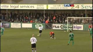 Blyth Spartans 02 Gateshead  The FA Cup 1st Round 121111 [upl. by Schwing]