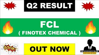 FCL Q2 Results 2024  Finotex Chemical Q2 Results  FCL chemical share latest news  FCL results [upl. by Coreen]