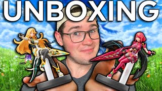 NEW Pyra And Mythra Amiibo Are HERE  Unboxing [upl. by Echikson667]