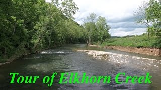 My tour of Elkhorn Creek in and around the Frankfort Kentucky area [upl. by Derina909]