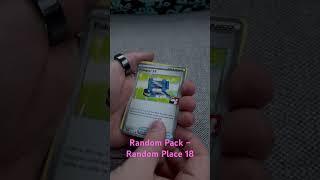 Random Pack – Random Place 18 pokemon pokemoncards pps5 hit [upl. by Avelin]