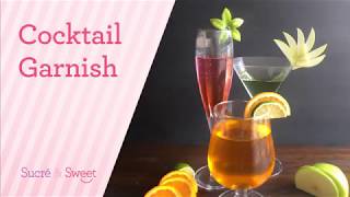 How to make simple cocktails garnishes [upl. by Raleigh283]