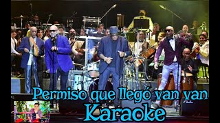 PERMISO QUE LLEGÓ VAN VAN KARAOKEPedidoTema Original  Coros [upl. by Nylla837]