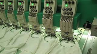 Tajima Embroidery Machine [upl. by Ydnem]