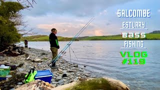 Sea Fishing Uk  Bass Fishing Adventures  Kingsbridge Estuary Tips  Vlog119 [upl. by Cid]