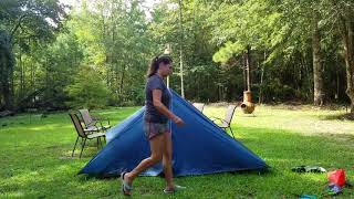 Geertop 1 Person 20D 3 Season Backpacking Tent  Set Up and Review [upl. by Arze]