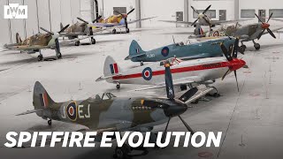 Spitfire Mk1 to Mk24  How Spitfires kept getting better [upl. by Ekim]