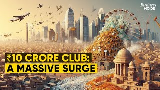 India’s Millionaire Club With 63 Surge In 5 Years 31800 Indians Earn Over ₹10 Crore Annually [upl. by Jarvey]