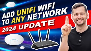 Add UniFi Access Point to Existing Network  StepbyStep [upl. by Tsui802]