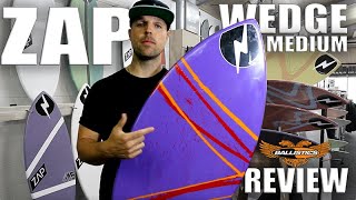 Brofessionals  Zap Wedge Medium Skimboard Review [upl. by Jennifer416]