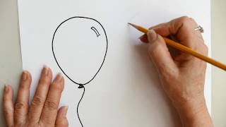 How to draw Balloons [upl. by Hobart]