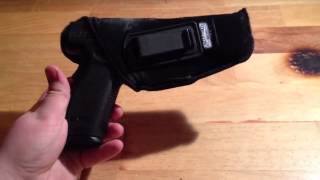 Uncle Mikes IWB holster review one year [upl. by Nylhsoj]