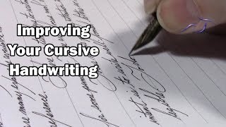 Improving Your Cursive Handwriting [upl. by Eydie]