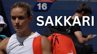 Maria Sakkari Practice [upl. by Frasch]