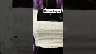 Blouse back and front pa neck princess cut sleeveless blouse in Rd boutique [upl. by Austine643]