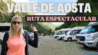 UNA DE LAS EXCURSIONES MÁS FAMOSAS DEL VALLE DE AOSTA 🇮🇹 Vlog2 [upl. by Analahs]