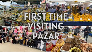 ISTANBUL HALK PAZARI PENDIK  Turkish Sunday Bazaar [upl. by Janella]