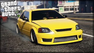 Gta 5  HONDA CIVIC TYPE R EK9 Car Build [upl. by Ahseik]