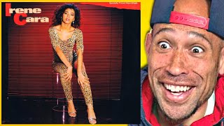 Rapper FIRST time REACTION to Irene Cara  Flashdance What A Feeling [upl. by Stanly]