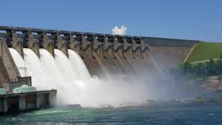 Hartwell Dam Release June 19th 2018 [upl. by Lukash742]