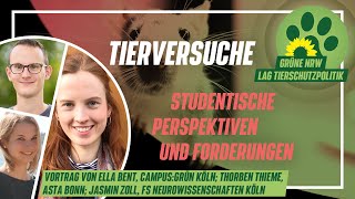 Tierversuche Studentische Perspektiven und Forderungen [upl. by Eenehs]