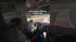 Kick Sauber 2025 Car leaked Car will be used even during drivers parade f1 f12024 [upl. by Simmonds648]