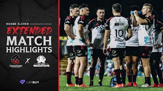 SRP R11  Crusaders vs Waratahs  Extended Highlights 2022 [upl. by Rita556]