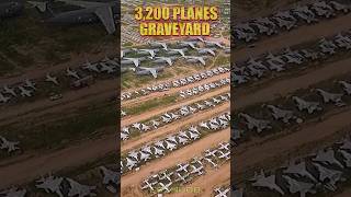 3200 Planes Boneyard  DavisMonthan Air Force Base shorts aviation [upl. by Millburn309]