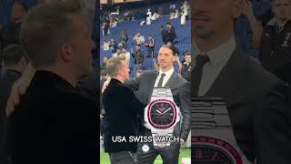 Zlatan Ibrahimovic latest spotted timepiece is the extremly rare Patek Philippe zlatanibrahimovic [upl. by Dachi]