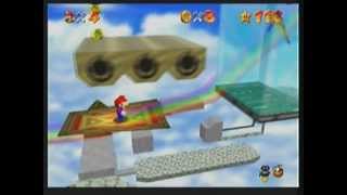 Super Mario 64 Walkthrough  Part 26  Rainbow Ride [upl. by Kaine]