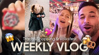 Von der UhrenSuche zum VolksfestStyle Dirndl amp Lederhose 🍻🤩 Weekly Vlog Benny amp Angie [upl. by Acie416]